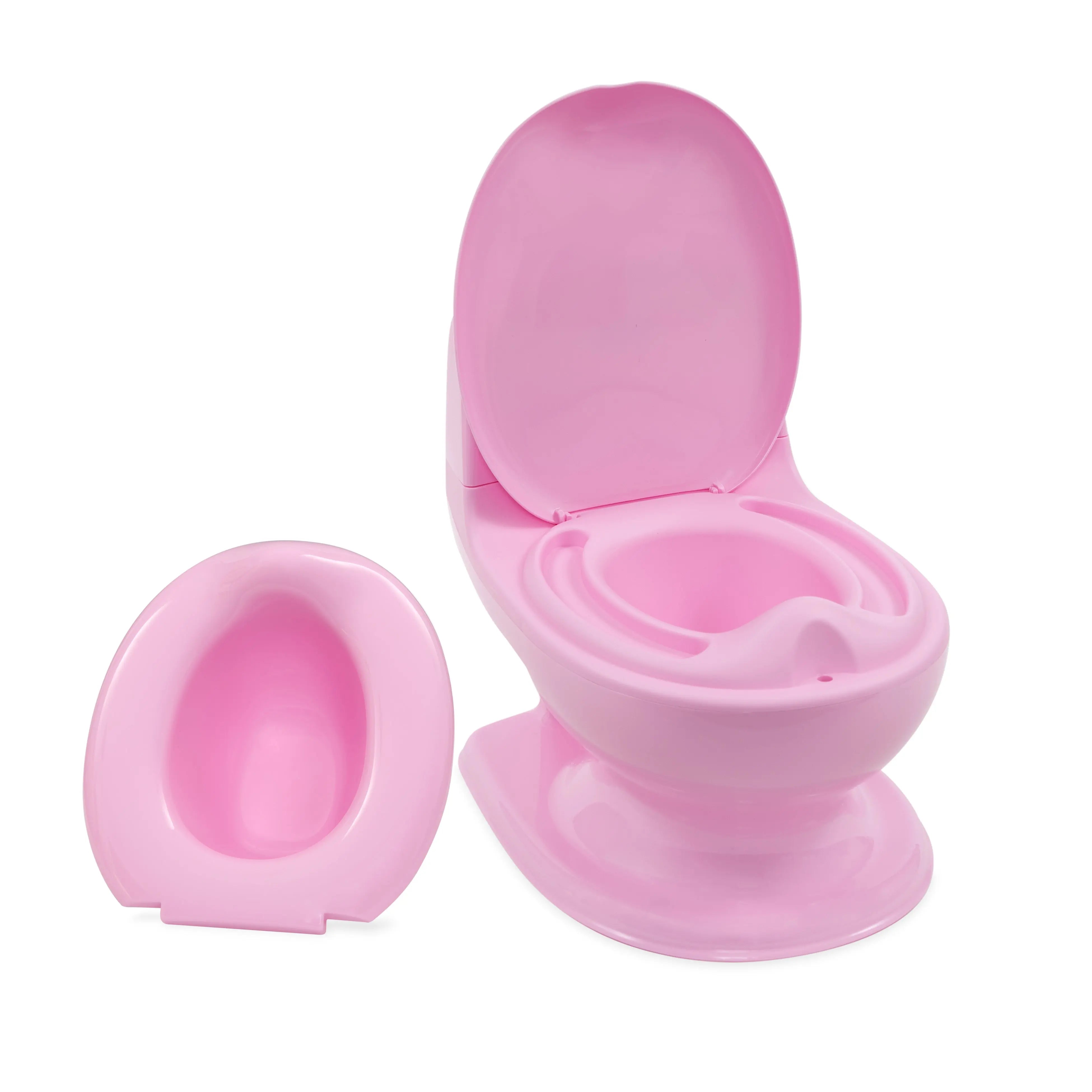 Nuby My Real Potty Training Toilet, Pink Hand C Mart