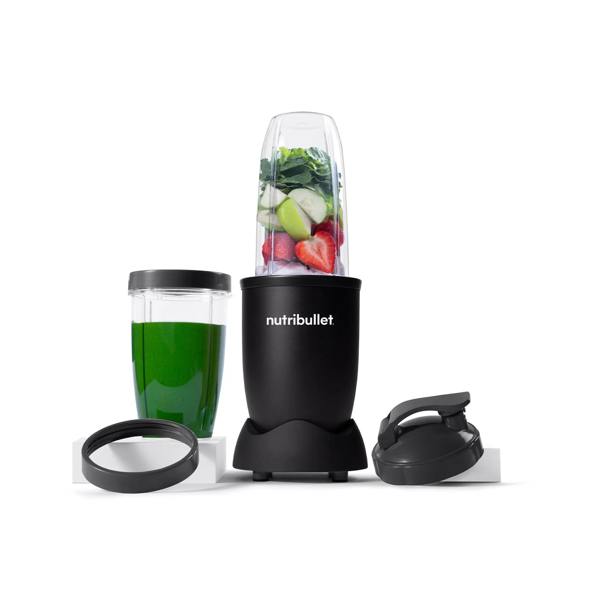 Nutribullet Pro 32 oz. 900 Watt Personal Blender, Matte Black, NB9-0901AK Hand C Mart