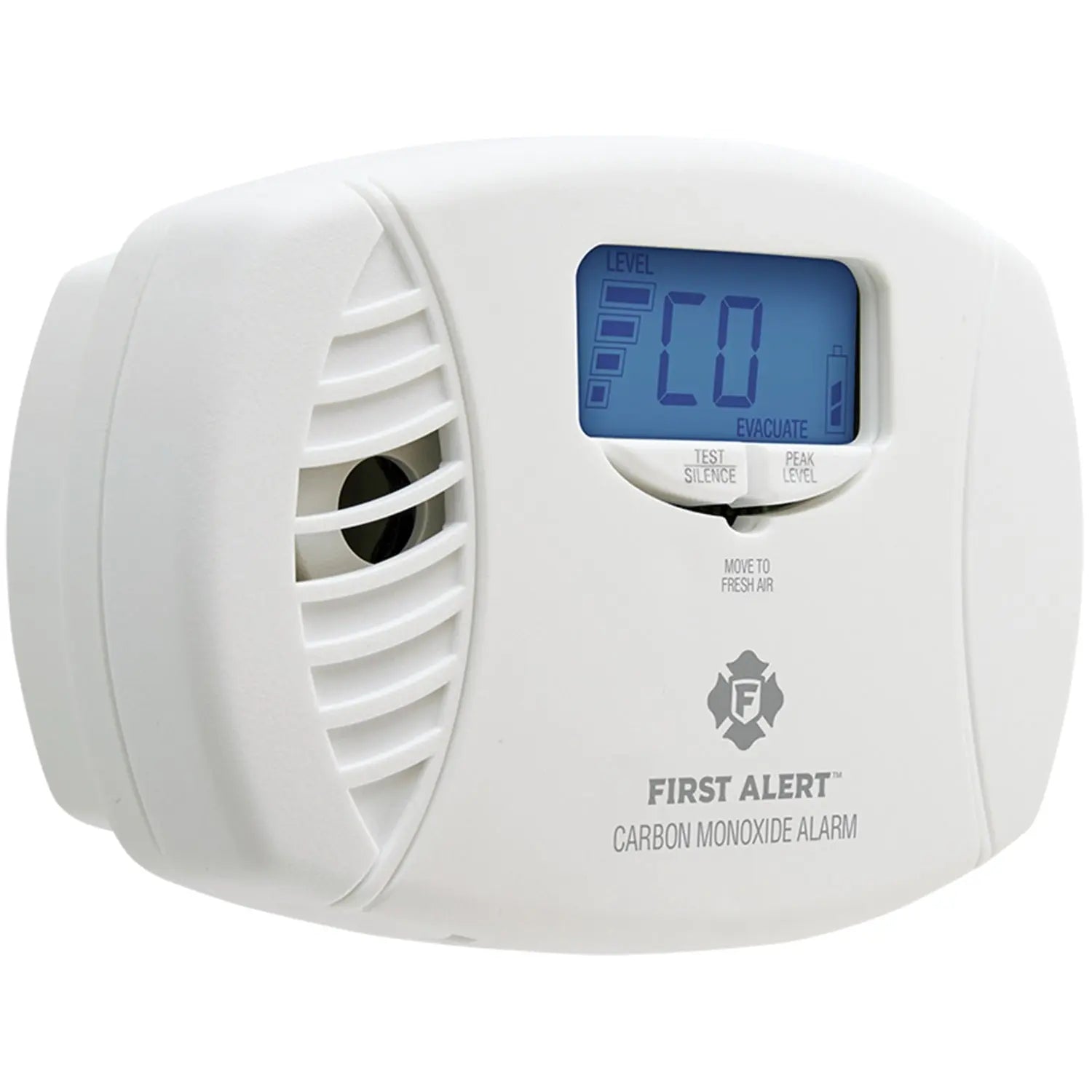 Plug-In CO Alarm w Digital Display Hand C Mart