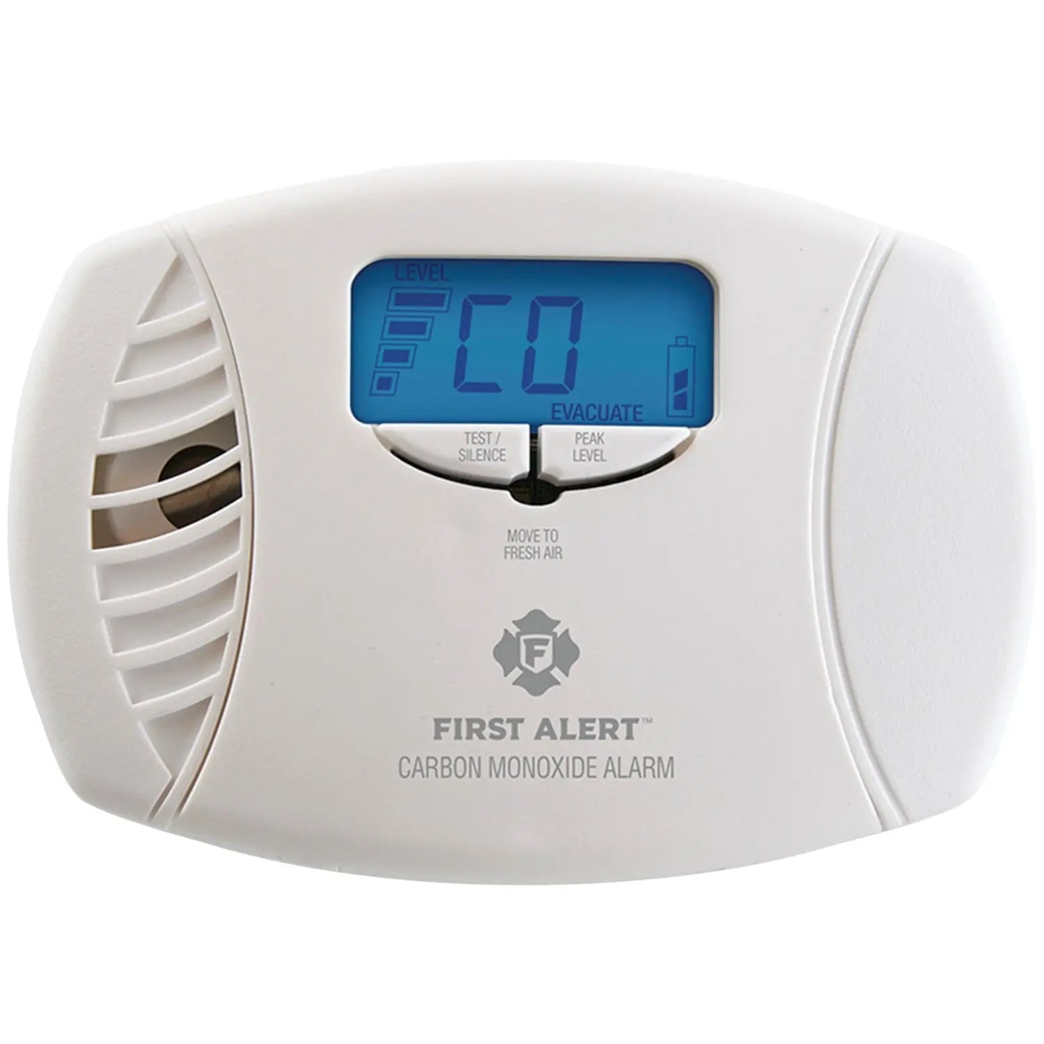 Plug-In CO Alarm w Digital Display Hand C Mart