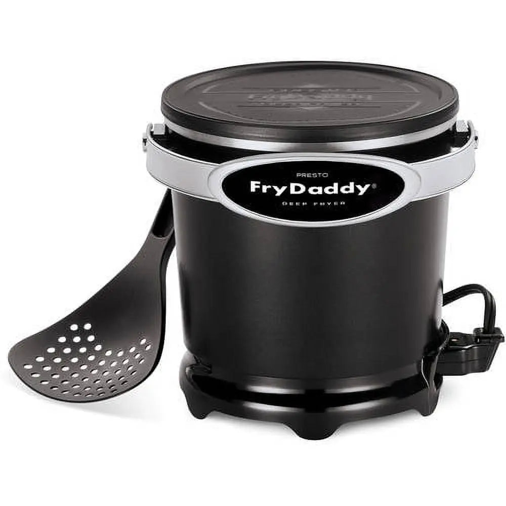 Presto FryDaddy frying french fries with minimal oil