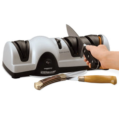 Presto Professional Ever Sharp Three-Stage Electric Knife Sharpener 08810, Grey Hand C Mart