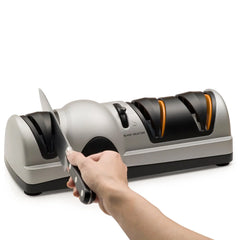 Presto Professional Ever Sharp Three-Stage Electric Knife Sharpener 08810, Grey Hand C Mart