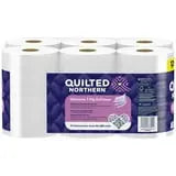 Quilted Northern Ultra Plush Toilet Paper, 12 Mega Rolls, 3-Ply Toilet Tissue Hand C Mart