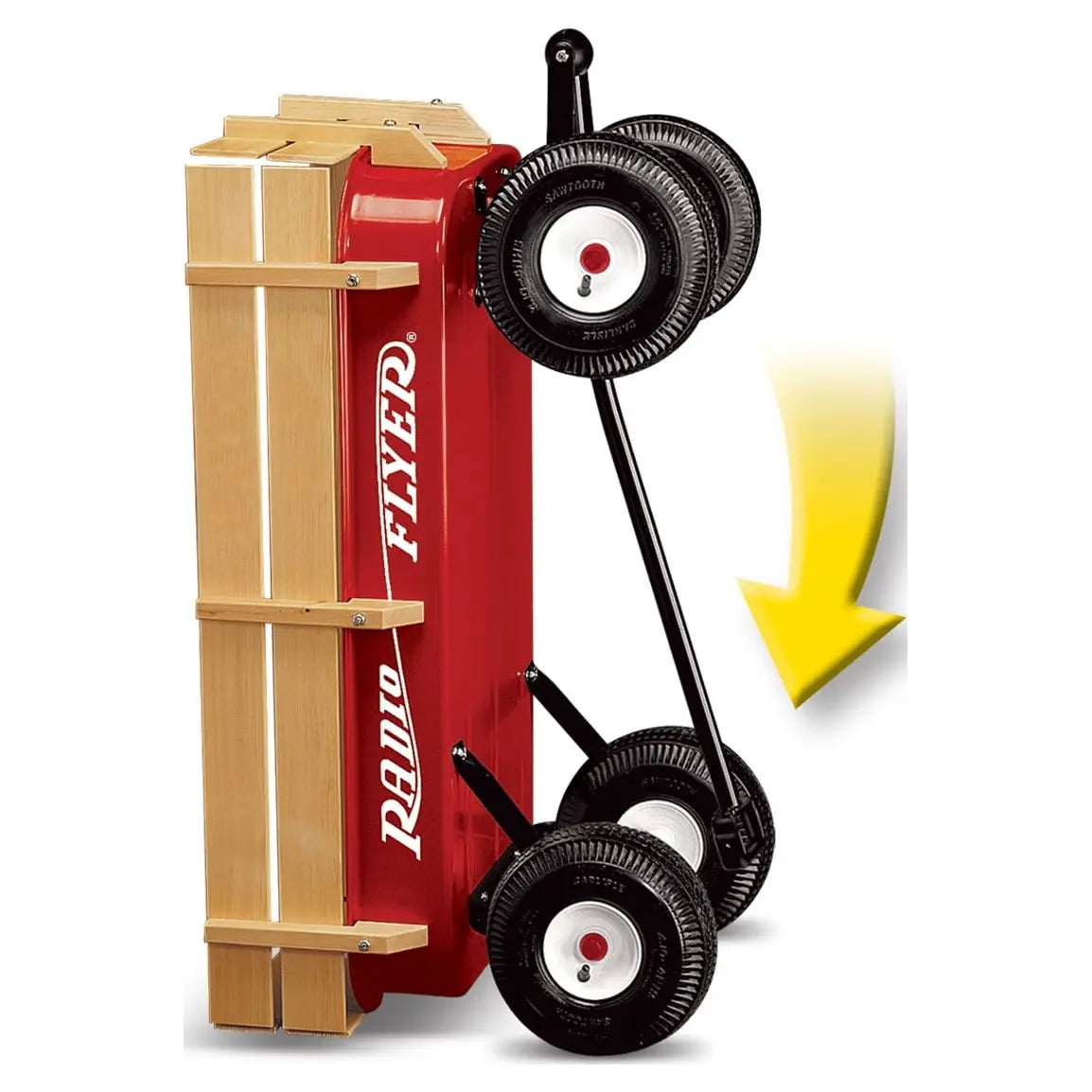 Radio Flyer, 36" All Terrain Wagon, Air Tires, Red Hand C Mart