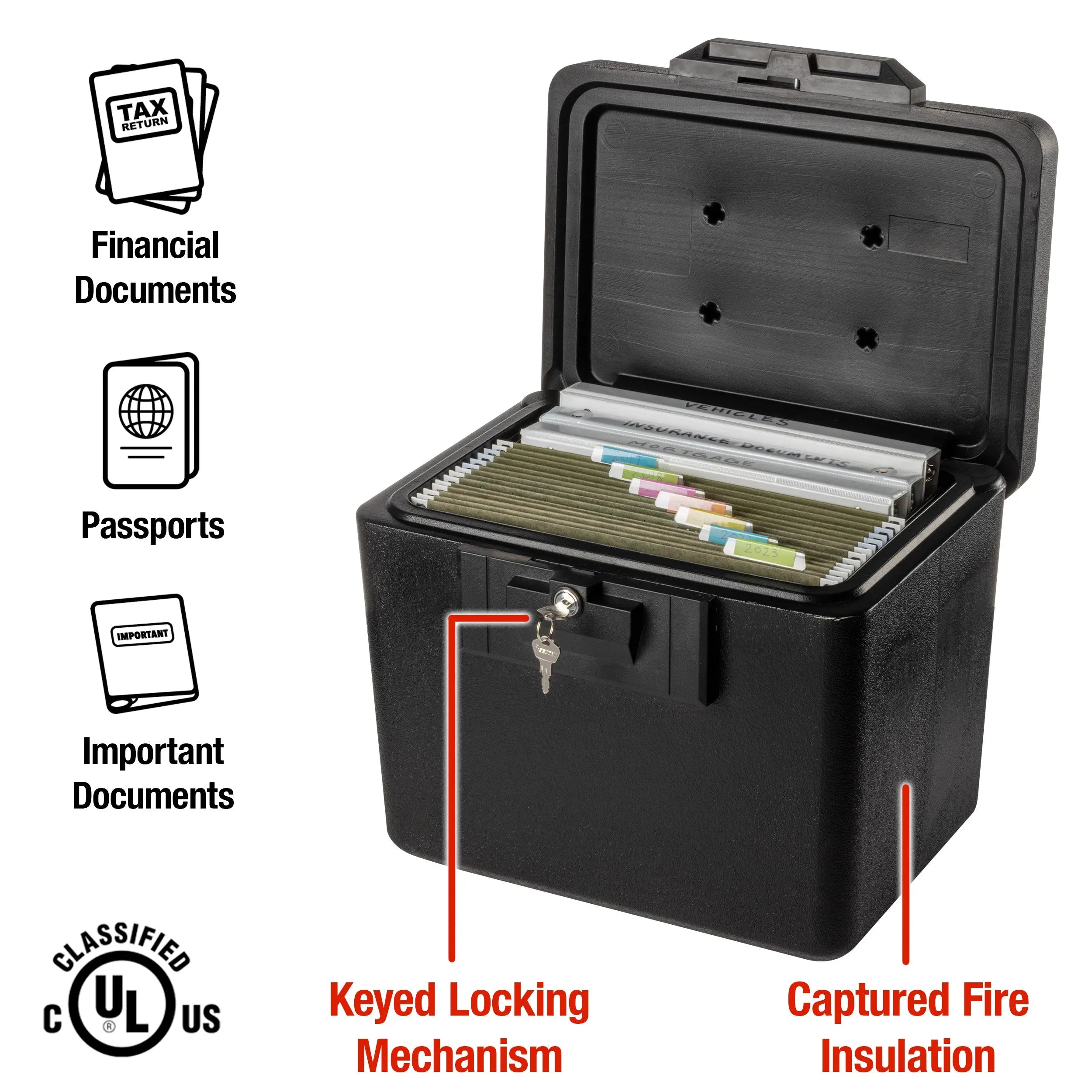 SentrySafe 0.6 cu. ft. Security Fire File Safe, 1170 Hand C Mart