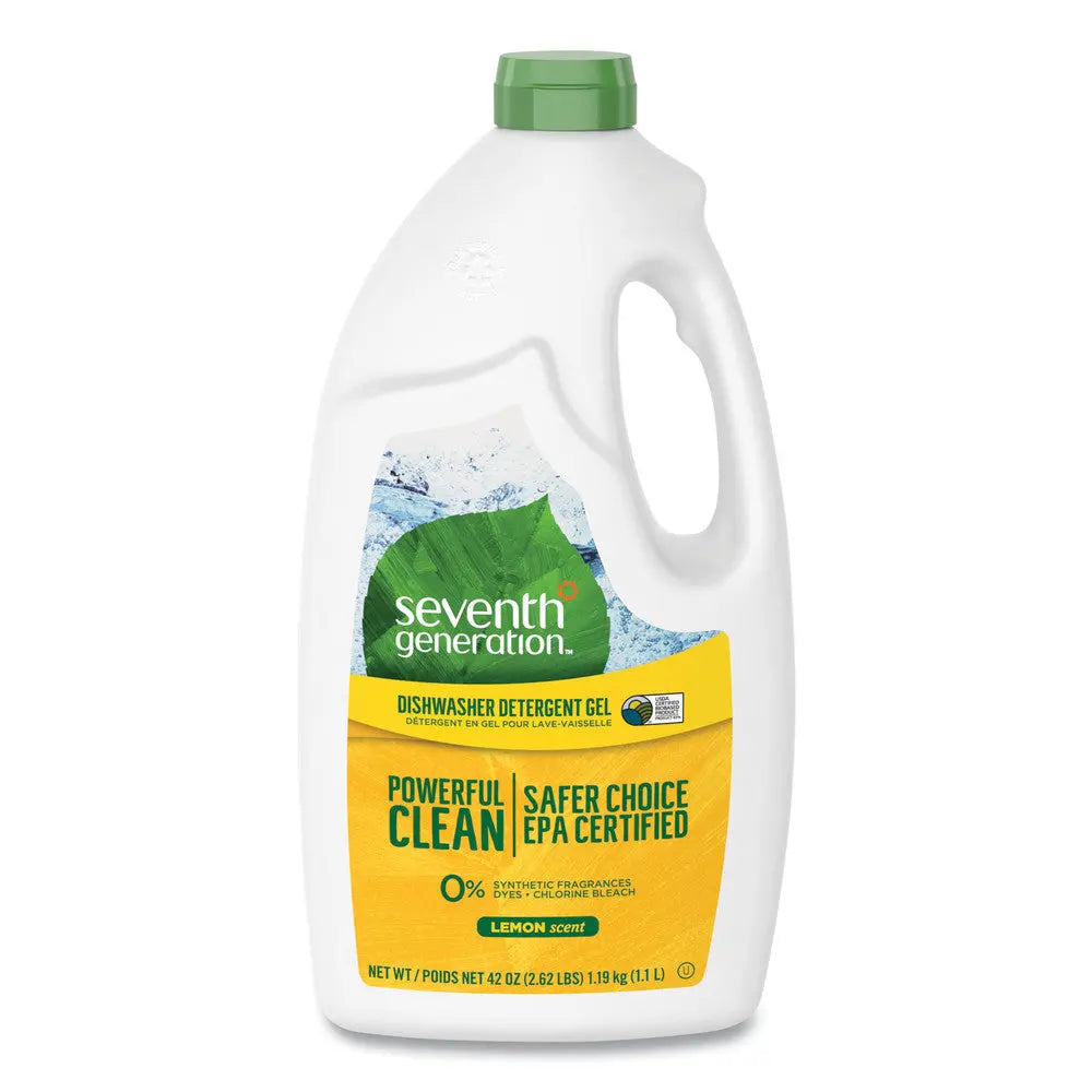 Seventh Generation 22171 42 oz. Automatic Dishwasher Gel - Natural Lemon Scent Hand C Mart