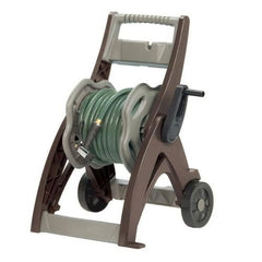 Suncast 175 ft. Hosemobile Hose Reel Cart, Mocha and Taupe Hand C Mart