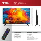 TCL 43" Class 4-Series 4K UHD HDR LED Smart Roku TV - 43S451 Hand C Mart