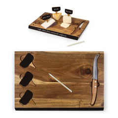 TOSCANA Delio Acacia Cheese Cutting Board & Tools Set Hand C Mart