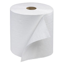 Tork Advanced Hardwound Roll Towel, One-Ply, 7.88" x 600 ft, White, 12 Rolls/Carton -TRKRB600 Hand C Mart