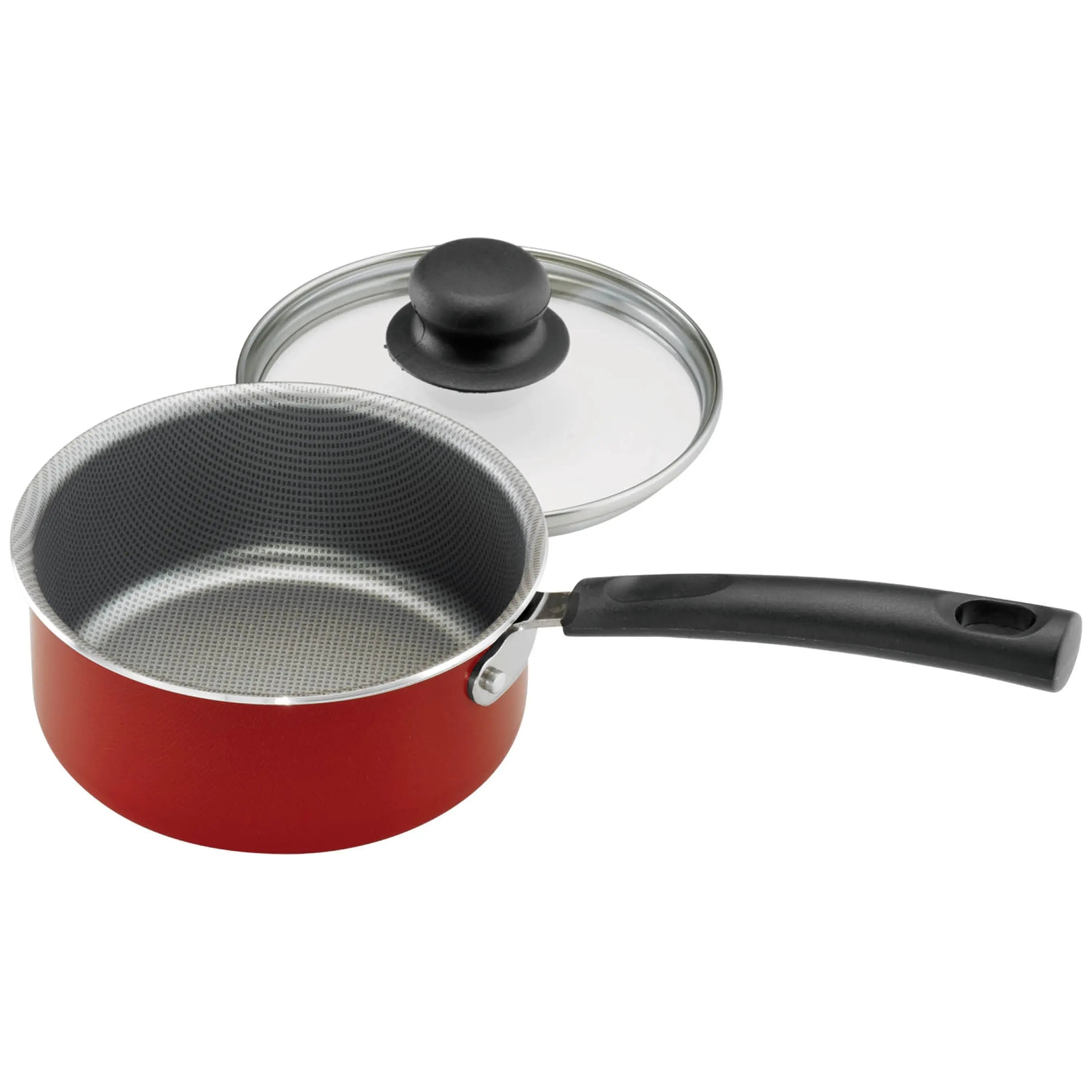 Tramontina Primaware 18 Piece Non-stick Cookware Set, Red Hand C Mart