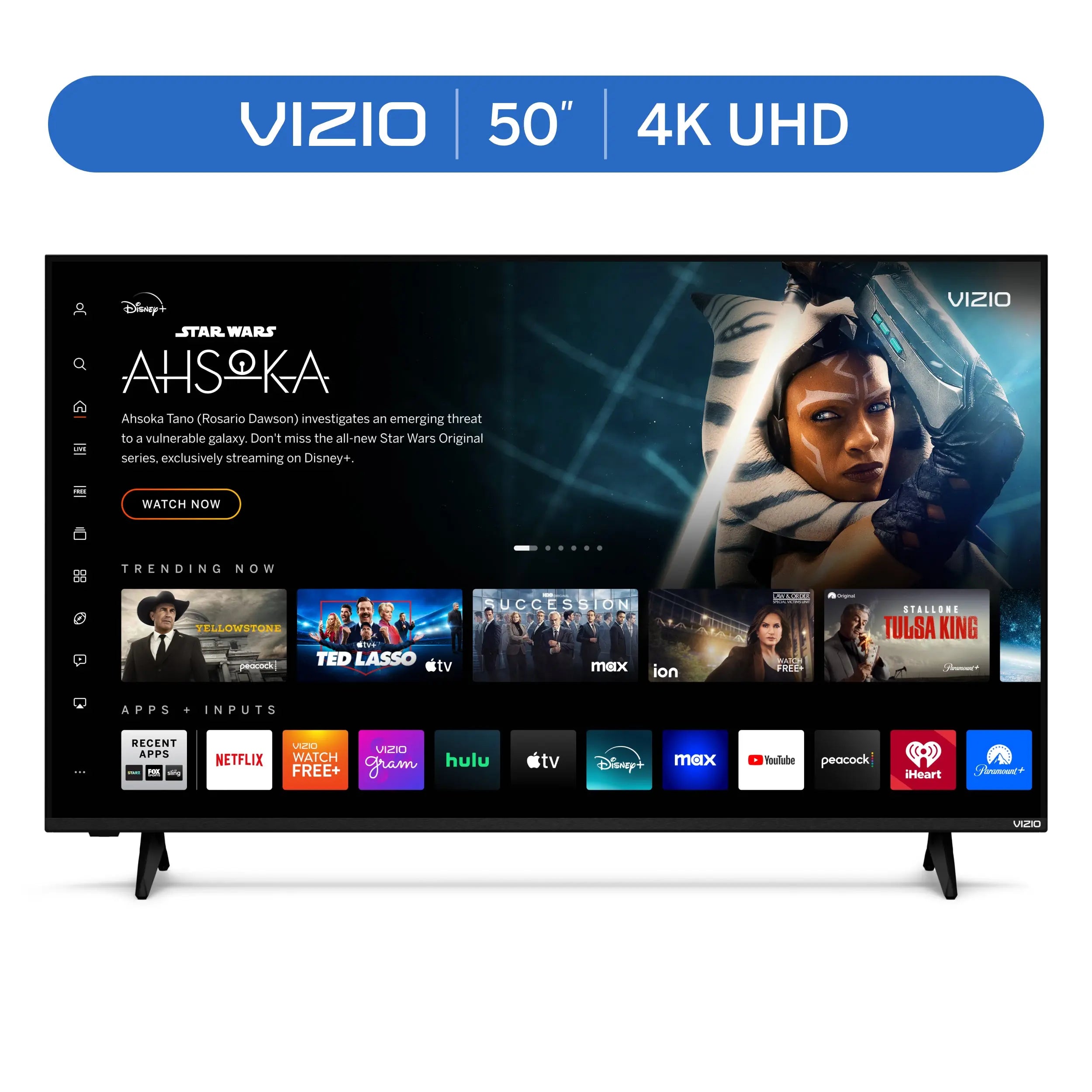 VIZIO 50" Class 4K UHD LED HDR Smart TV (New) V4K50M-08 Hand C Mart