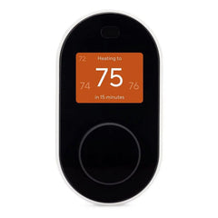 Wyze Smart Wifi Thermostat for Home with App Control, Black Hand C Mart