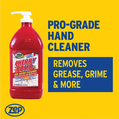 Zep Brand Cherry Bomb Gel Hand Cleaner, Cherry Aromatic Scent Hand C Mart