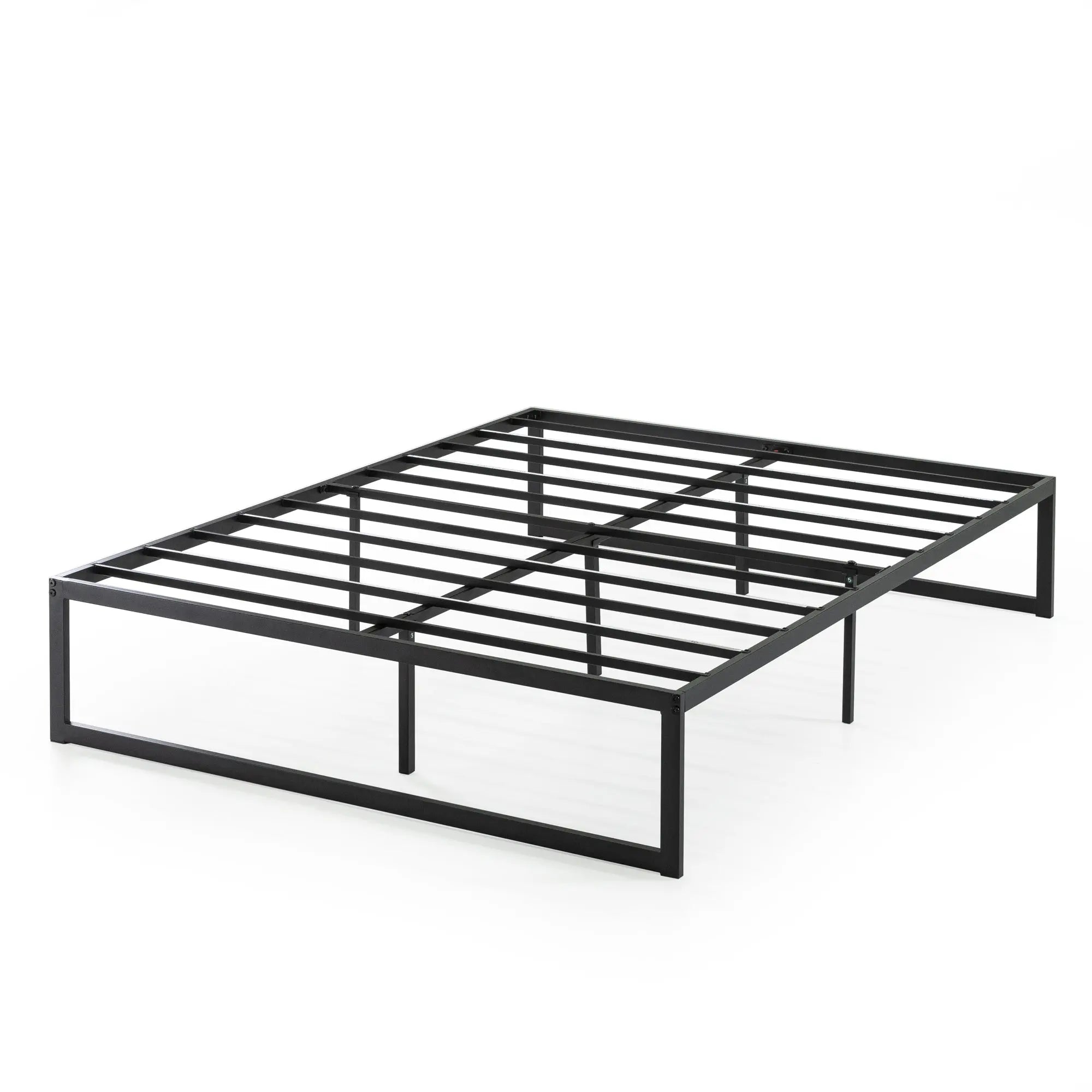 Zinus Abel 14" Metal Bed Frame with Steel Slat Support Full Hand C Mart