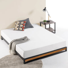 Zinus Good Design™ Winner Suzanne 6" Bamboo and Metal Platform Bed, Queen Hand C Mart